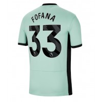 Pánský Fotbalový dres Chelsea Wesley Fofana #33 2023-24 Třetí Krátký Rukáv